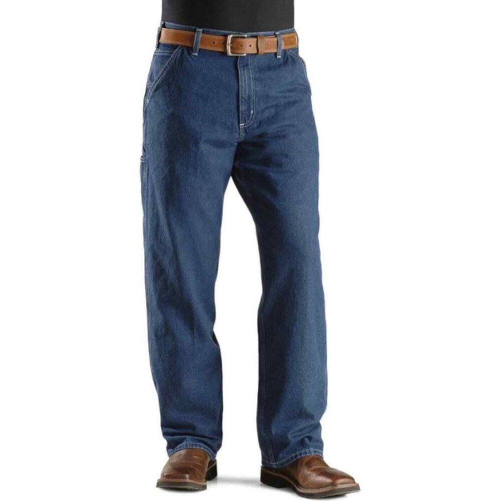 Carhartt Relaxed Fit Blue Jeans Workwear Mens Size 40x32